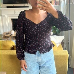 Abercrombie & Fitch Long Sleeve Top